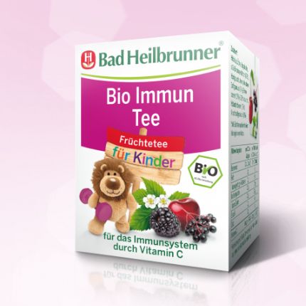 Bad Heilbrunner 子供用オーガニック薬用ハーブティー(免疫力を高める) 16g